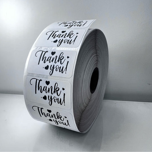 Thank You Labels 2in roll